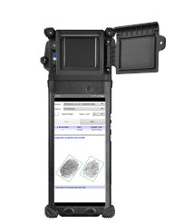 with FAP 45 Fingerprint Scanner
