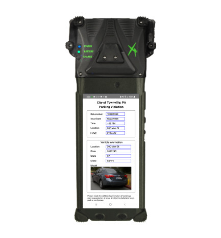 XF With Integrated Printer, Front View